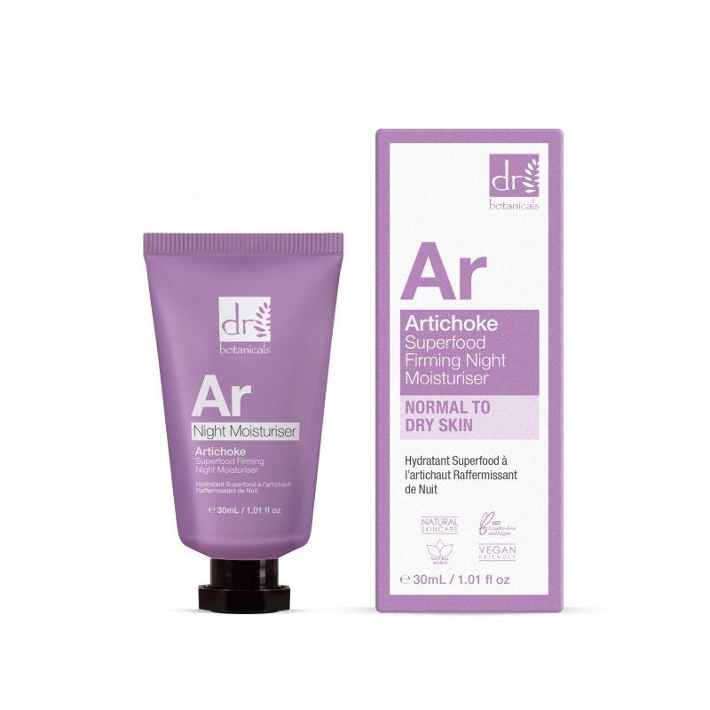 Kit hydratant de nuit raffermissant aux superaliments d'artichaut