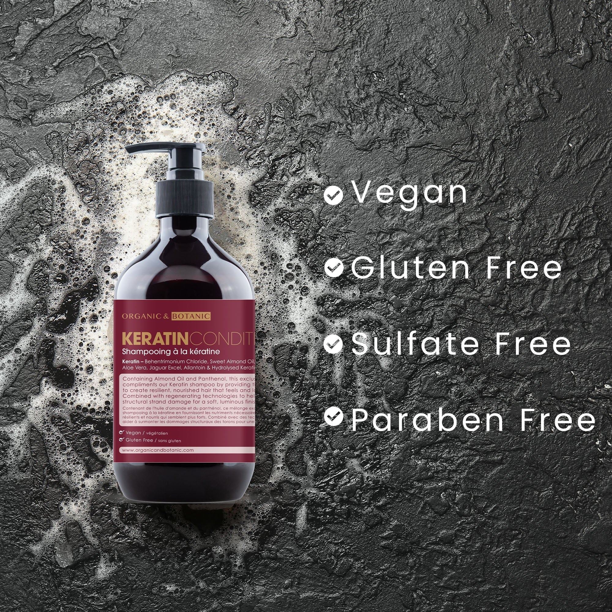 Après-shampoing à la kératine 500 ml