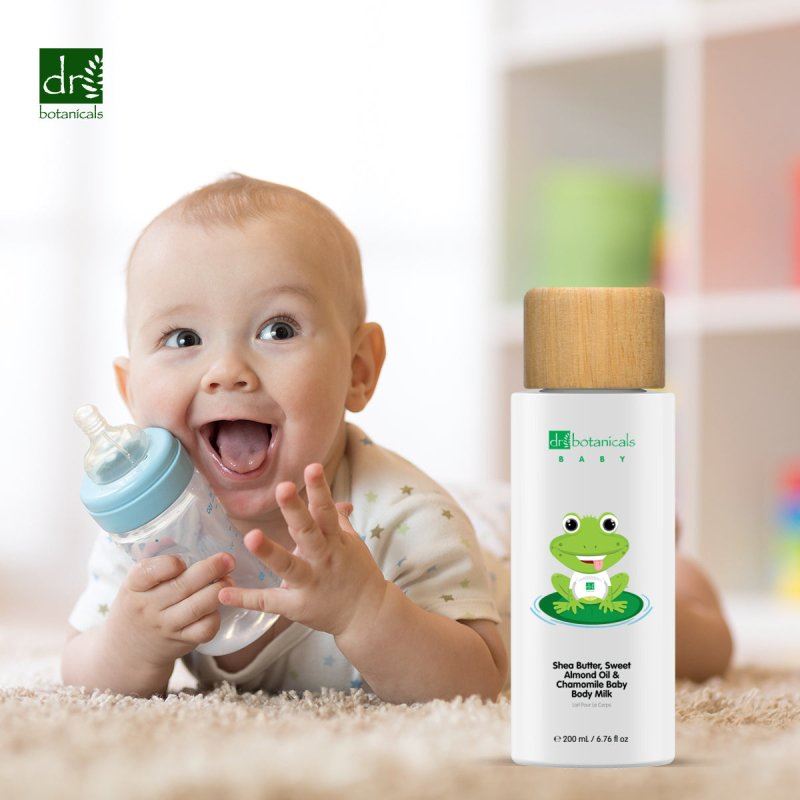 Coffret de shampoing et gel de bain, huile corporelle et lait pour bébé