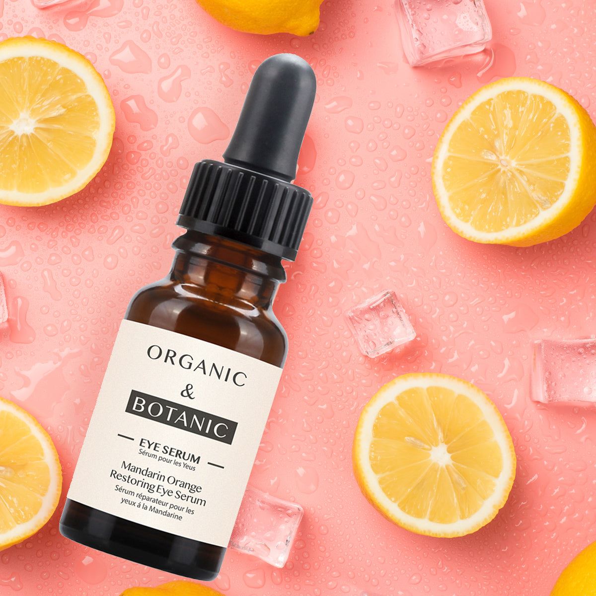 Coffret de soins pour la peau à la mandarine bio et botanique