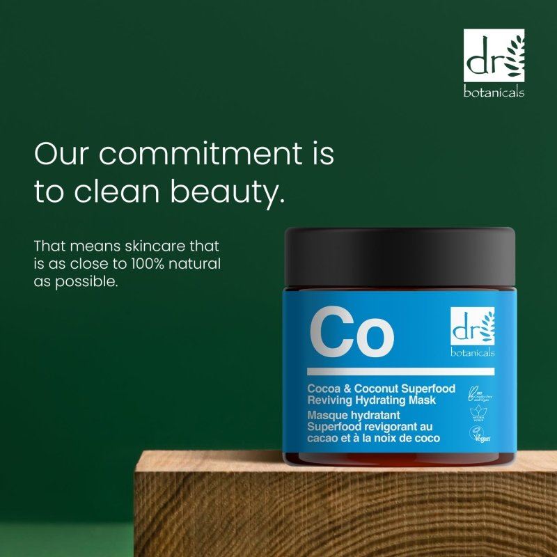 Masque hydratant revitalisant aux superaliments au cacao et à la noix de coco 60 ml