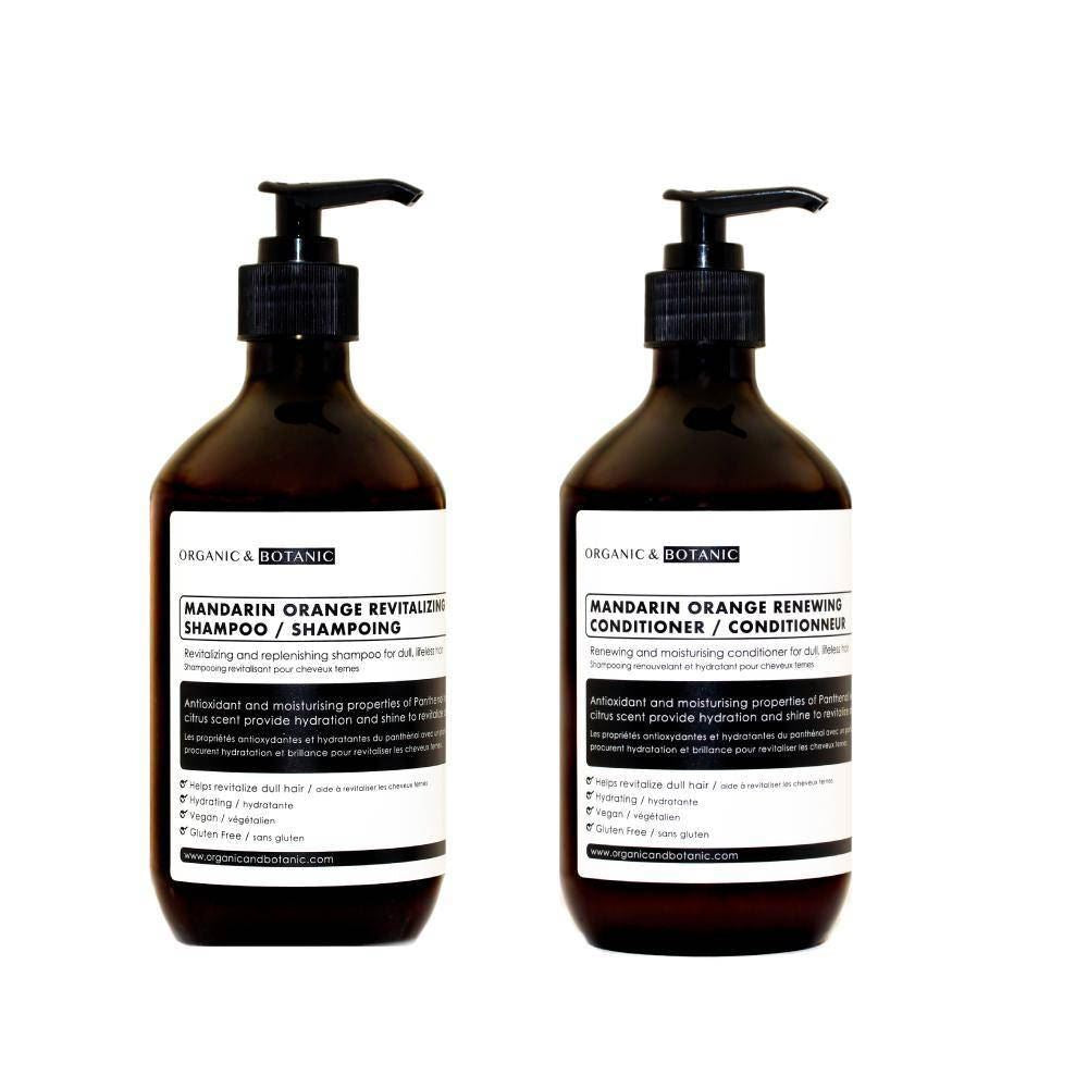 Coffret Shampoing et Revitalisant Nourrissant à la Mandarine