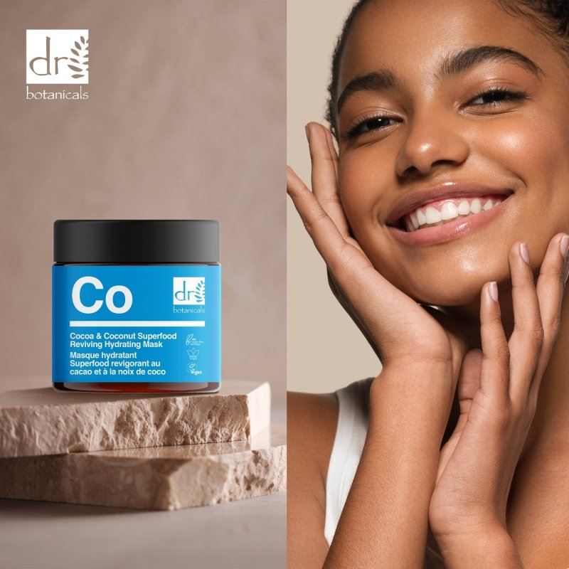 Masque hydratant revitalisant aux superaliments au cacao et à la noix de coco 60 ml