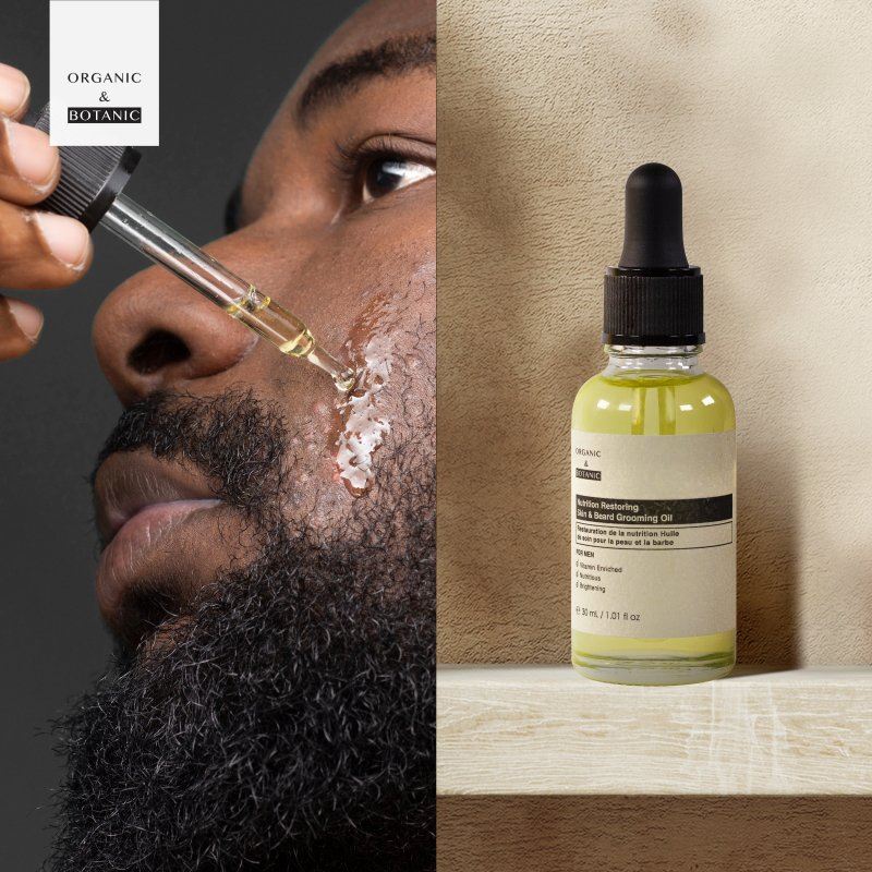 Nutrition Huile réparatrice pour la peau et la barbe 30 ml