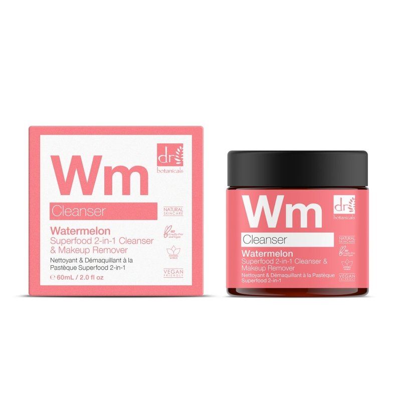 Watermelon Superfood 2-In-1 Cleanser & Makeup Remover 60ml