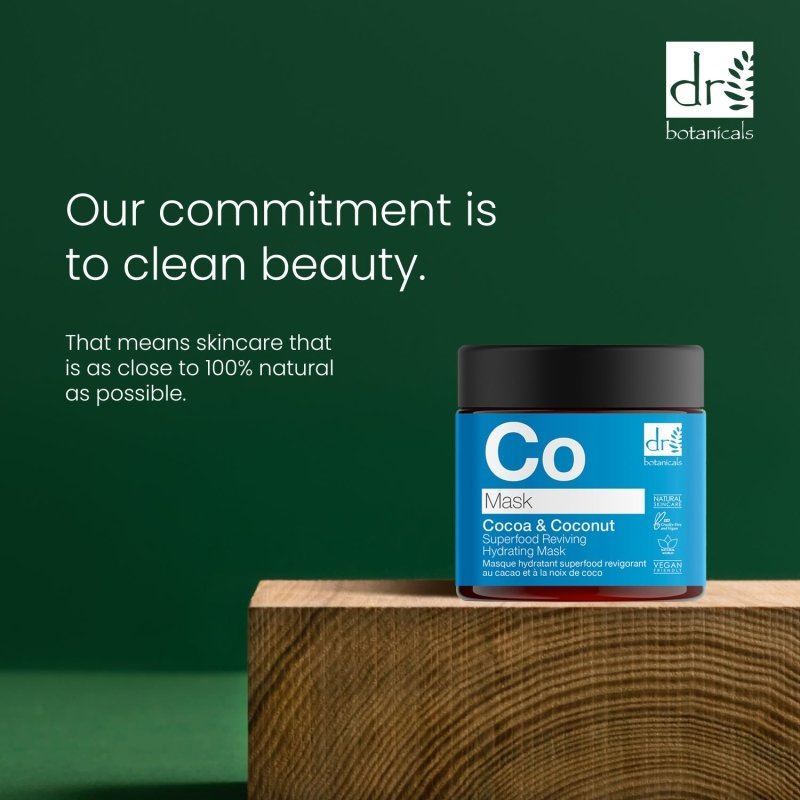 Masque hydratant revitalisant aux superaliments au cacao et à la noix de coco 60 ml