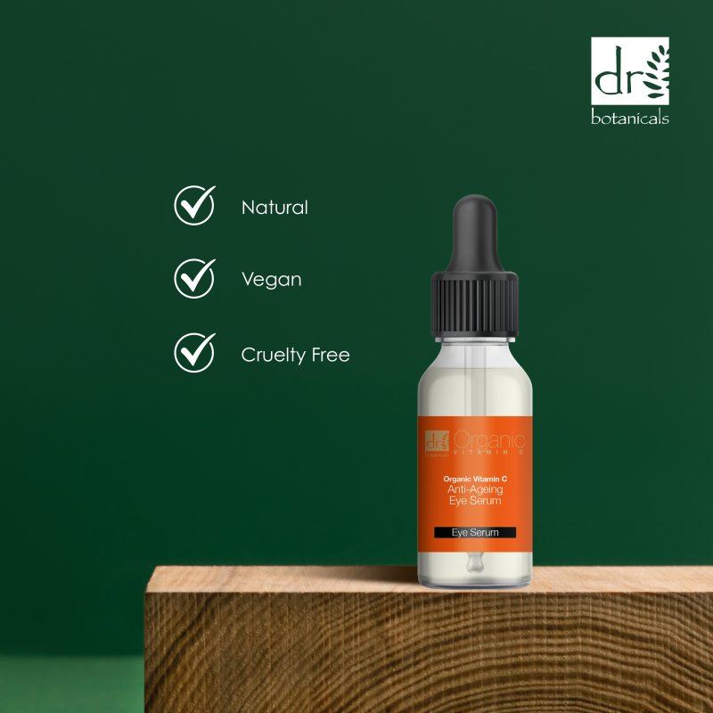 Sérum contour des yeux anti-âge à la vitamine C bio 15 ml