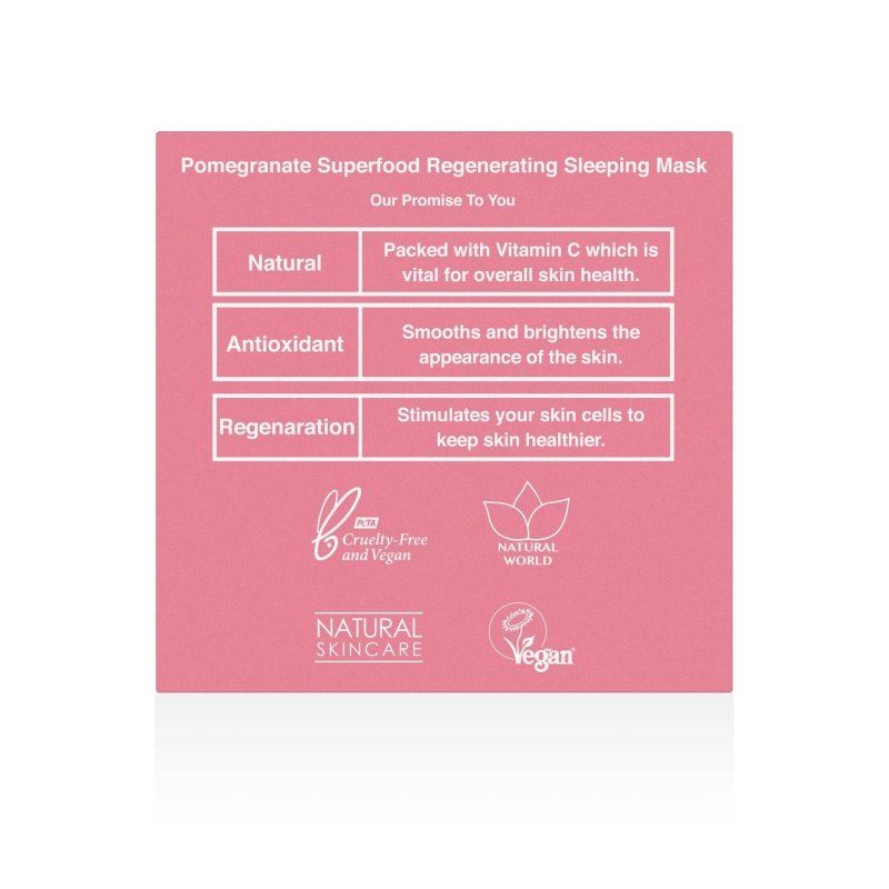 Granada Superfood Mascarilla Regeneradora Para Dormir 60ml