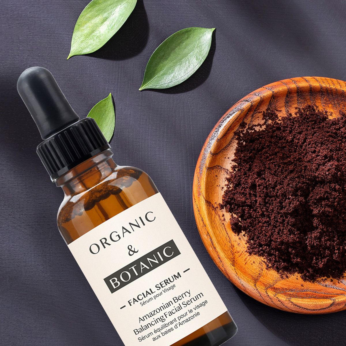 Sérum visage, crème de nuit, sérum pour les yeux et masque de nuit