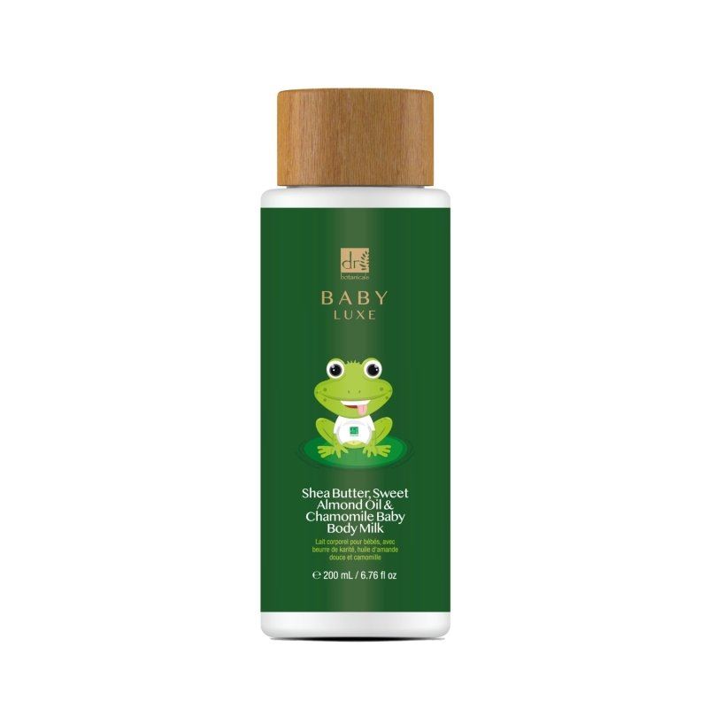 Baby Lux Sweet Almond Oil & Chamomile Baby Body Milk 200ml