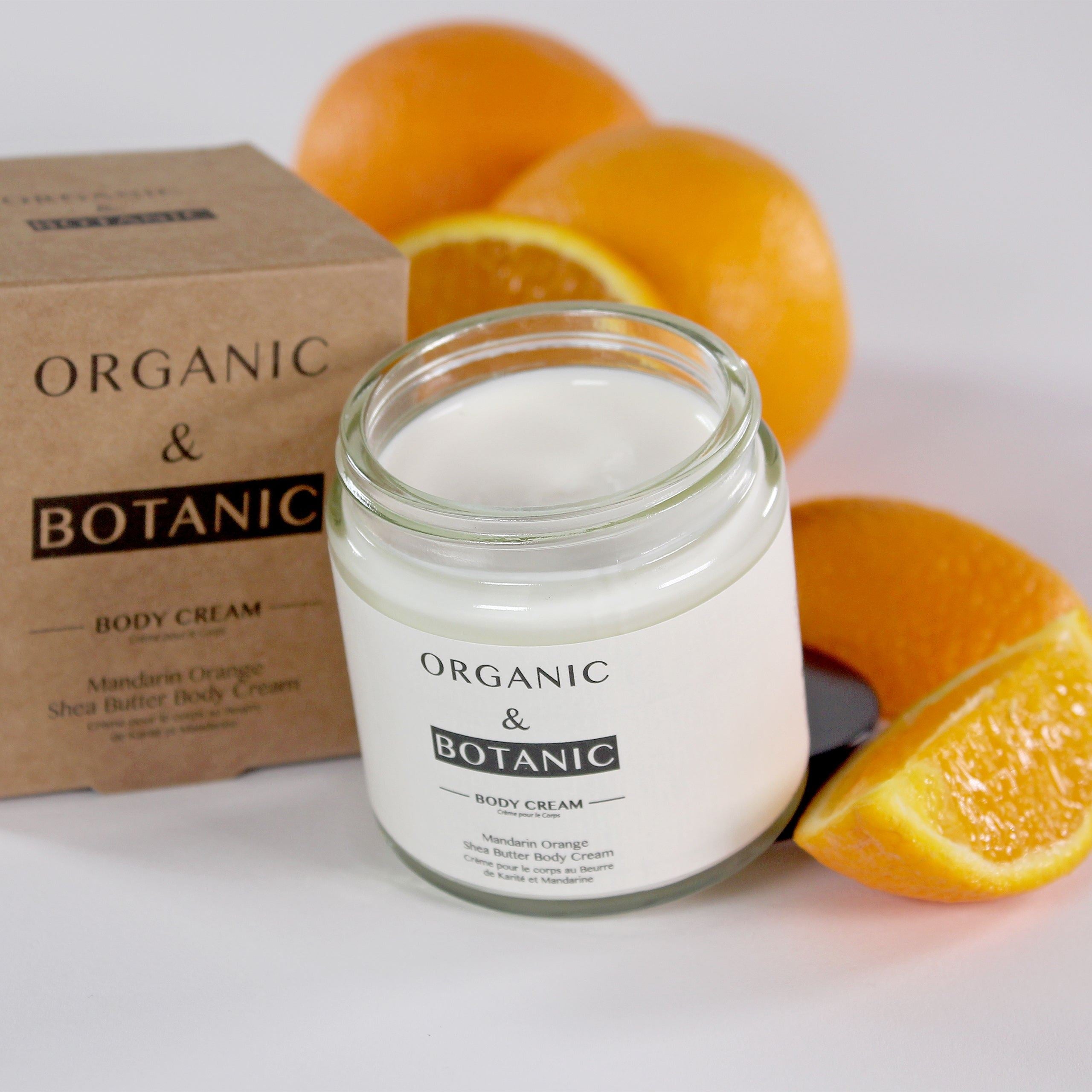 Crème pour le corps au beurre de karité et à la mandarine 100 ml