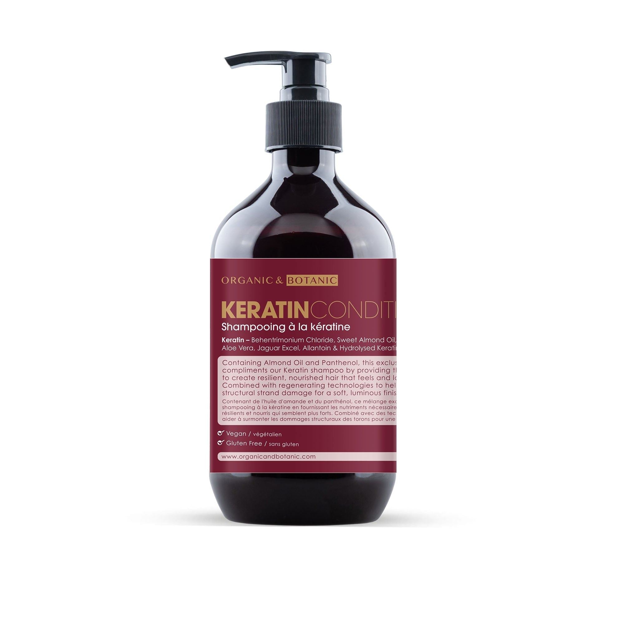 Après-shampoing à la kératine 500 ml
