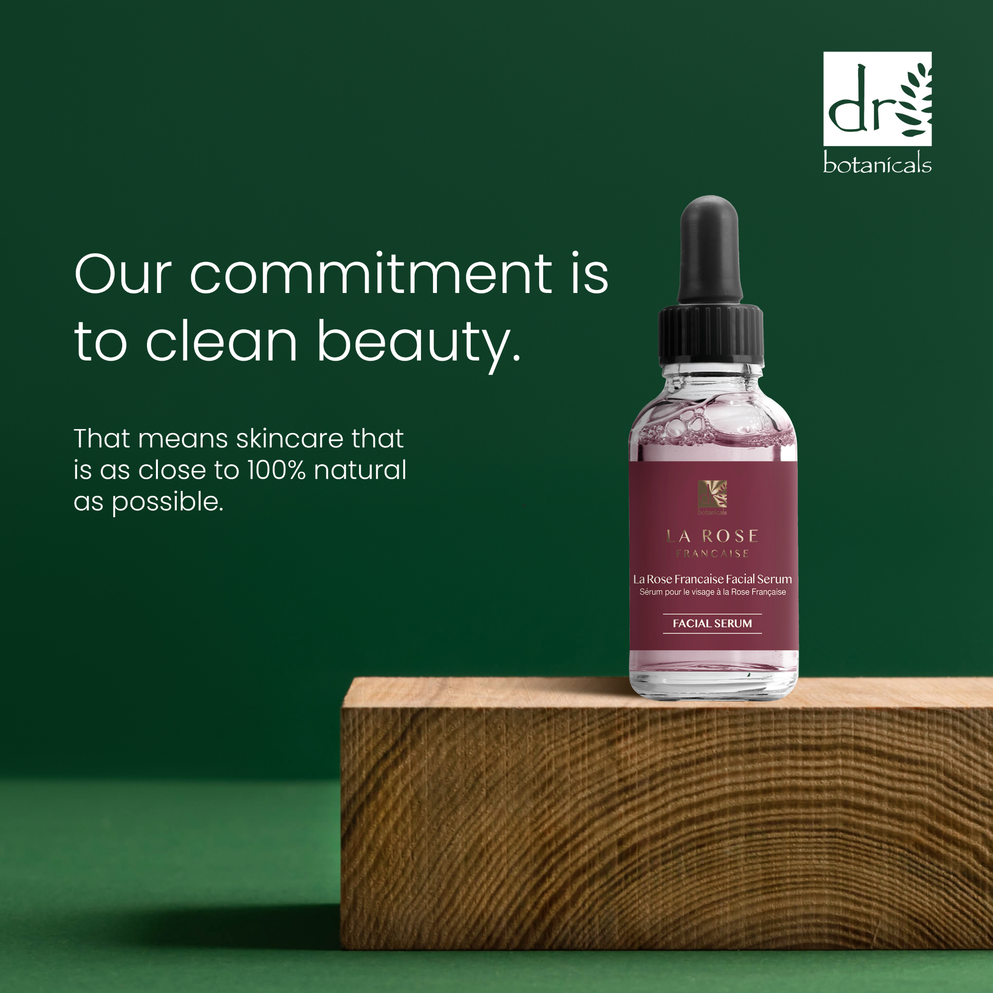 Dr Botanicals La Rose Francaise Skincare Gift Set