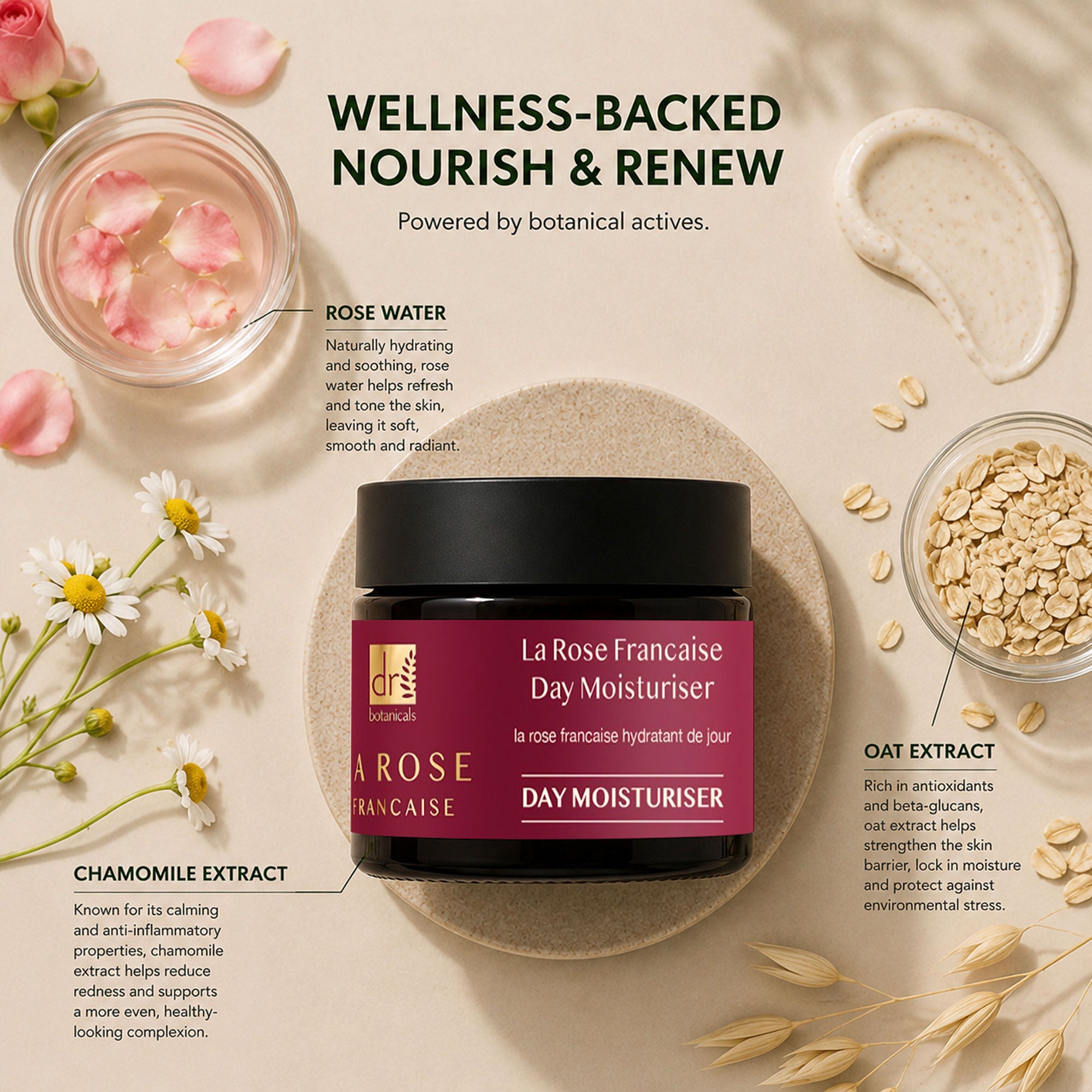 La Rose Francaise Day Moisturiser 50ml