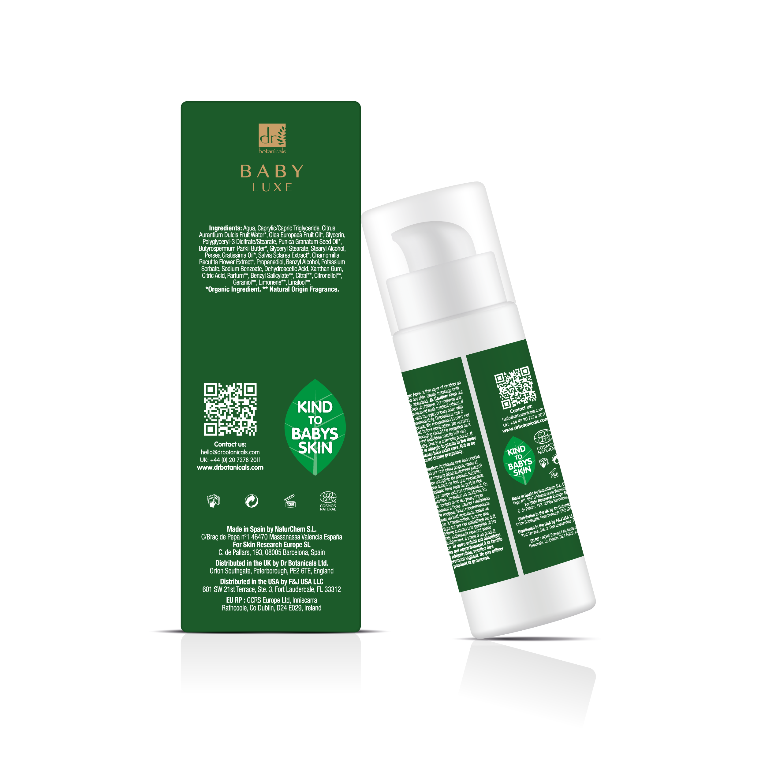 Colección Baby Lux Baño de Burbujas y Crema