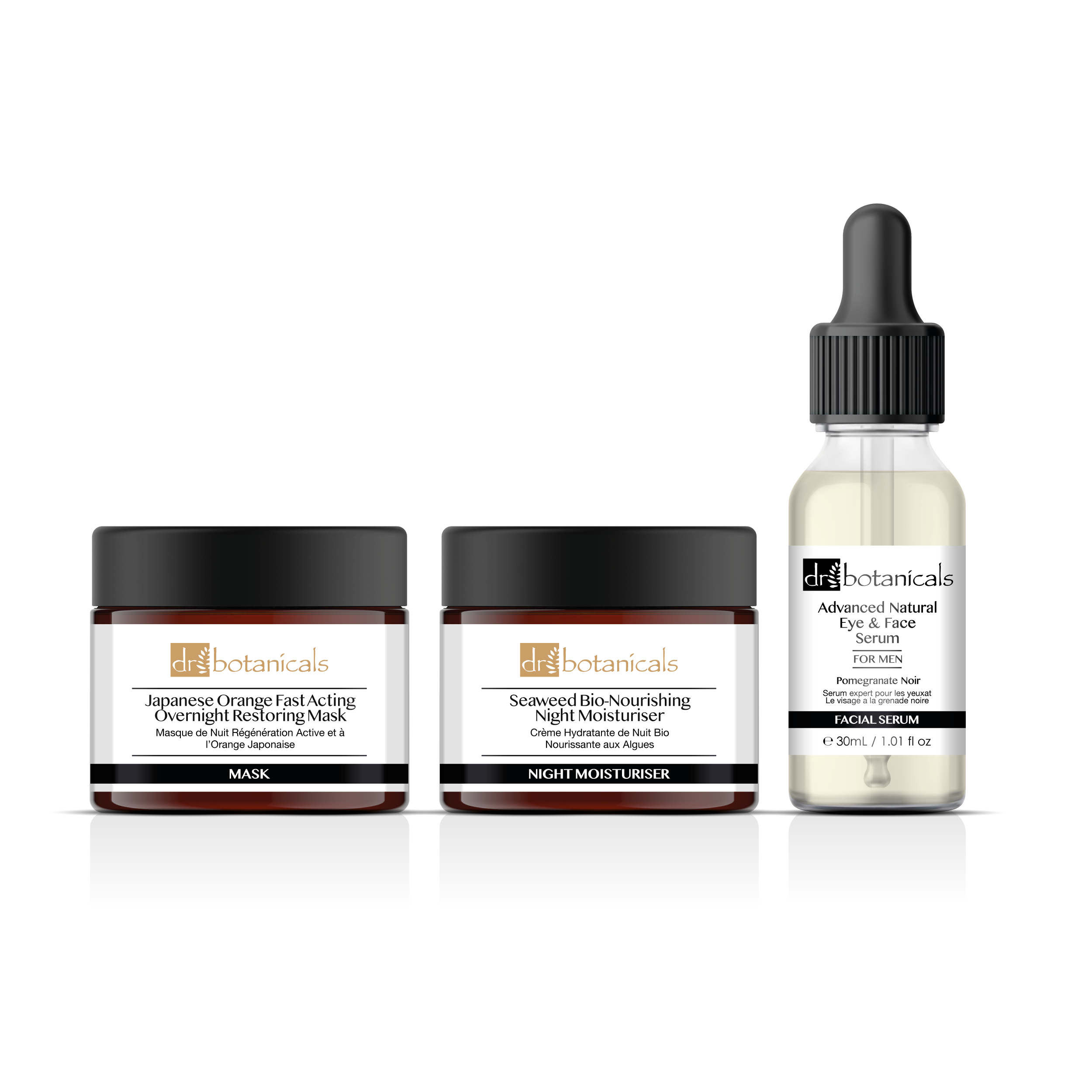 Routine de nuit bio-nourrissante à l'orange japonaise et aux algues