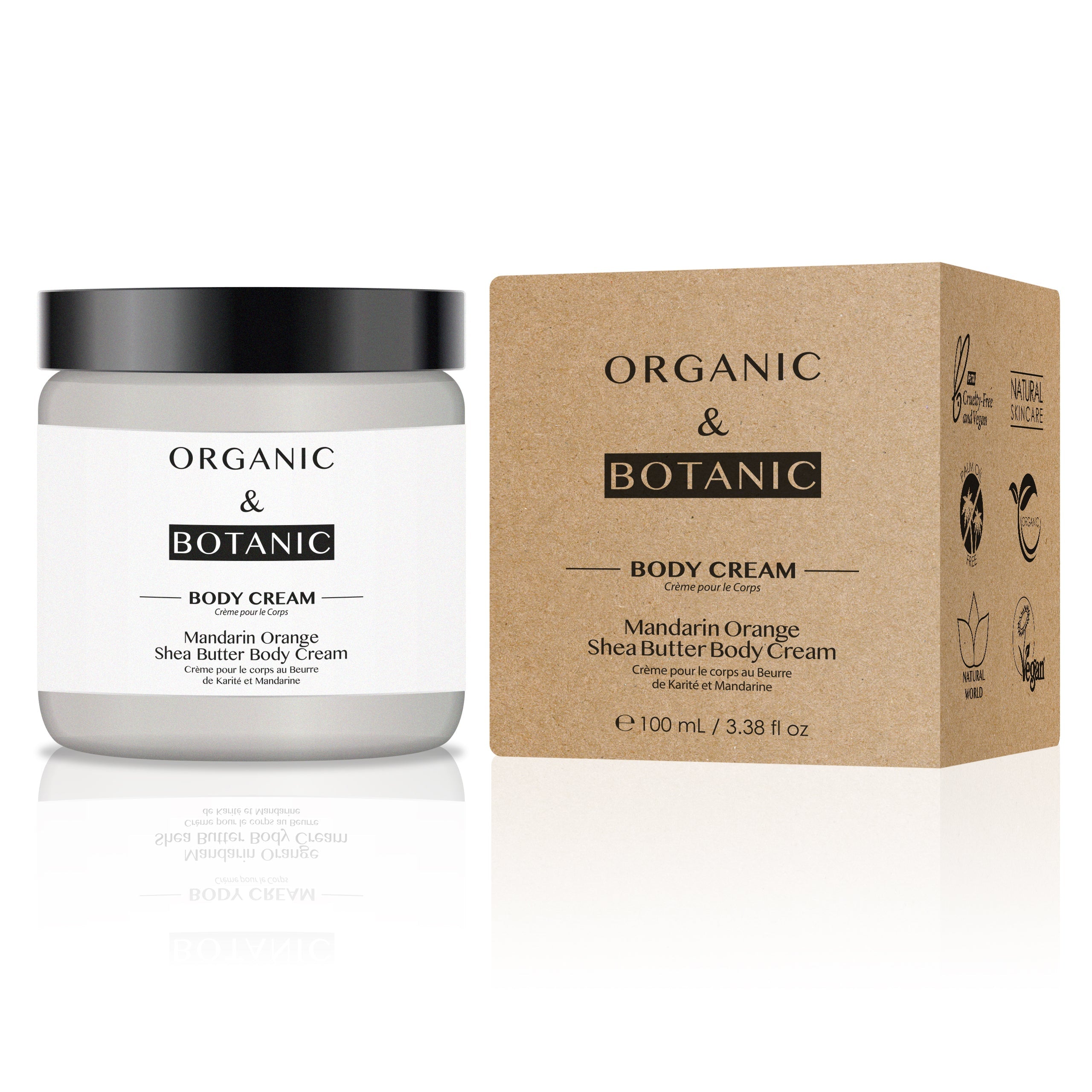 Kit hydratant visage et corps à la mandarine