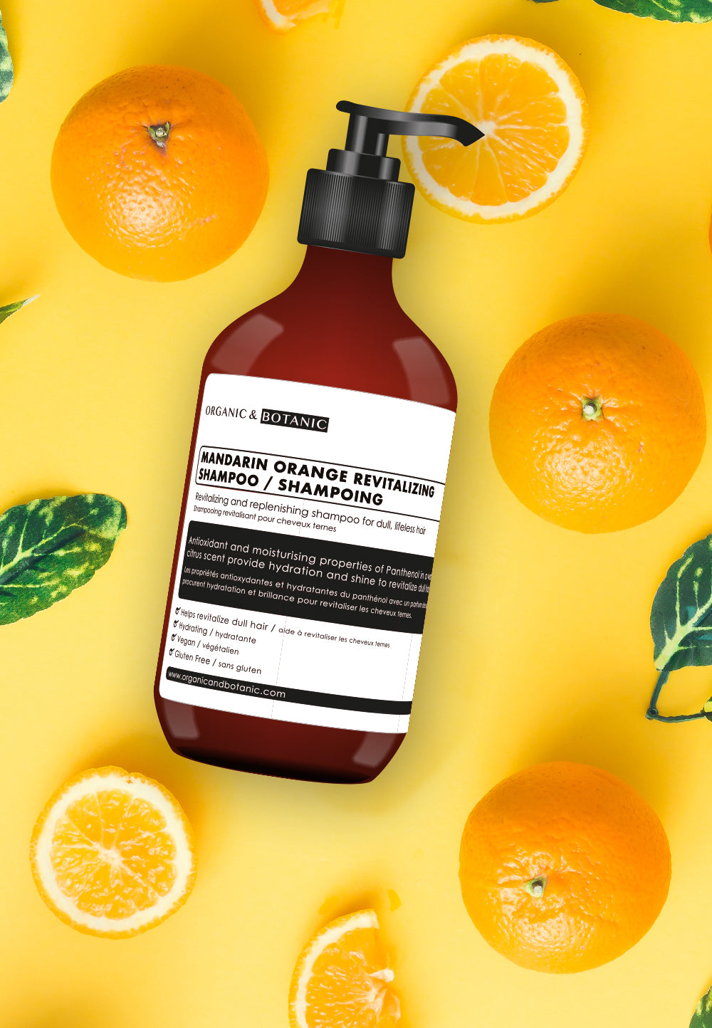 Champú Revitalizante Mandarina 500ml