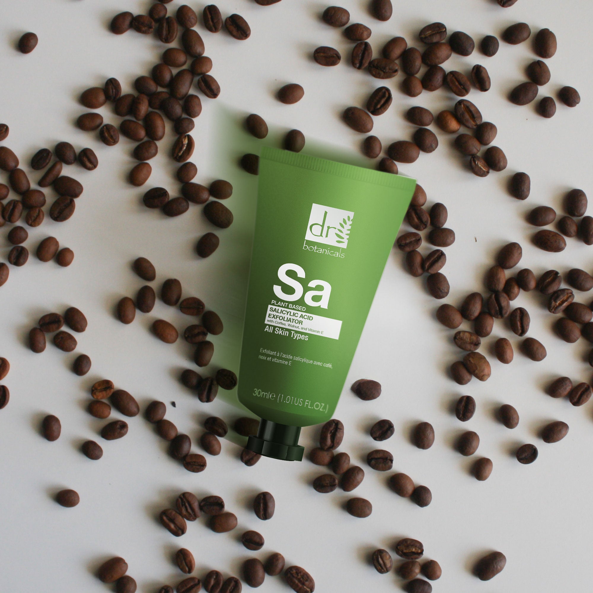 Salicylic Acid Exfoliator with Coffee, Walnut & Vitamin E 30ml VIP
