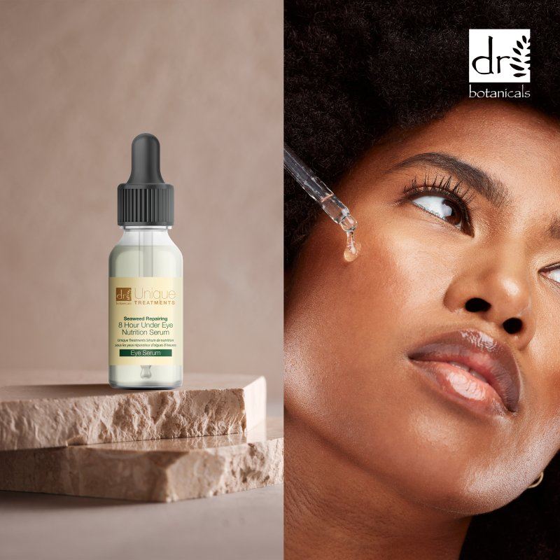 Sérum Nutrition Réparateur aux Algues 8 Heures pour le Contour des Yeux Unique Treatments 15 ml