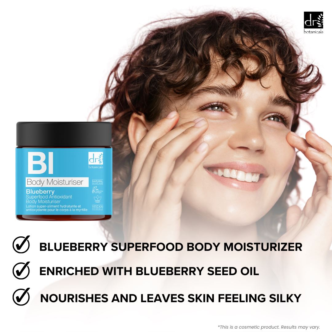 Blueberry Superfood Hydratant antioxydant pour le corps 60 ml