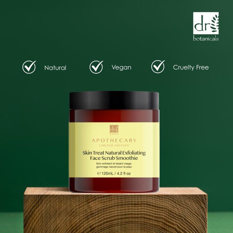 Skin Treat Natural Exfoliating Face Scrub Smoothie 120ml