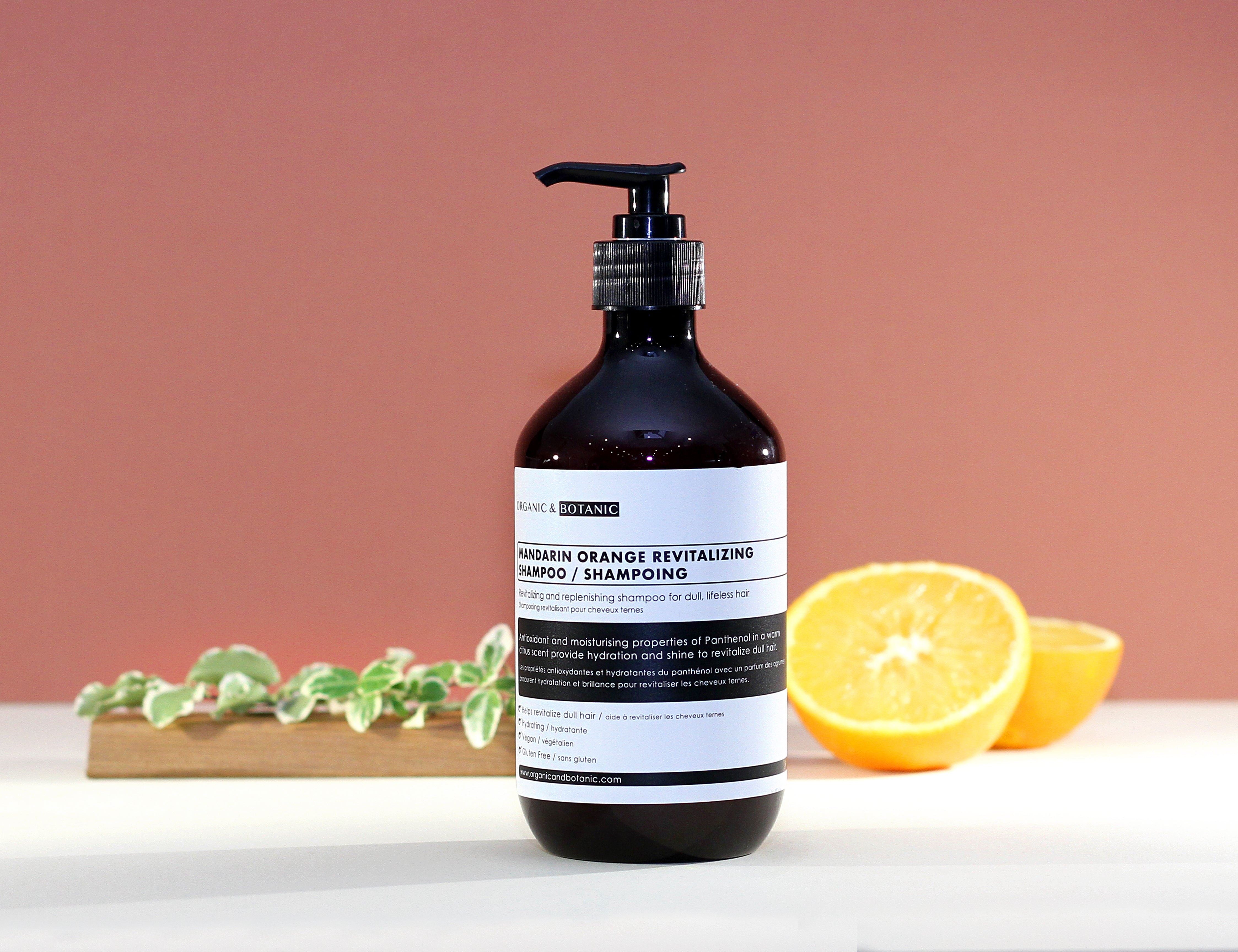 Shampoing revitalisant à la mandarine 500 ml