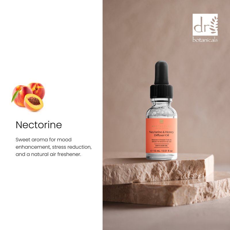 Huile pour diffuseur à la nectarine et au miel Uplift & Energise 15 ml