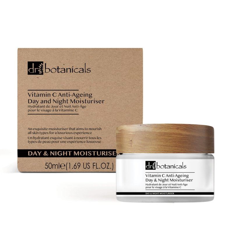 Crème hydratante de jour anti-âge à la vitamine C + sérum pour le visage