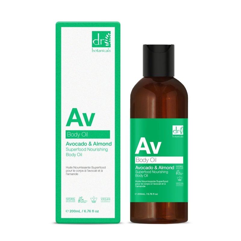 Avocado & Almond Superfood Nourishing Body Oil 200ml