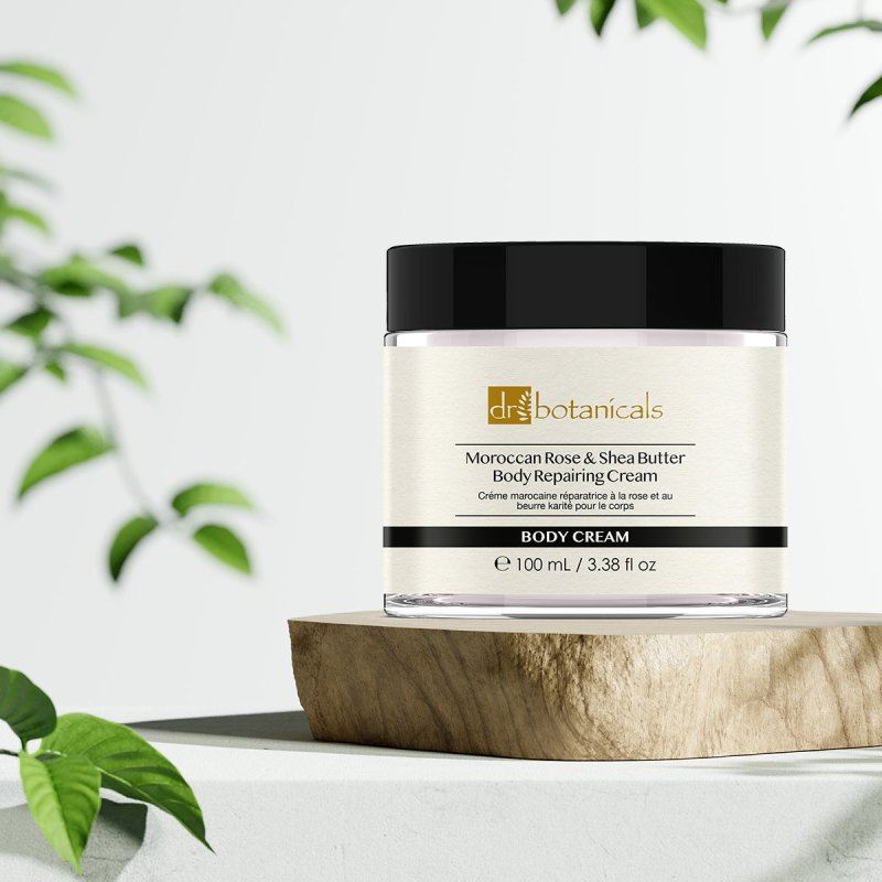 Crème réparatrice pour le corps à la rose marocaine et au beurre de karité 100 ml
