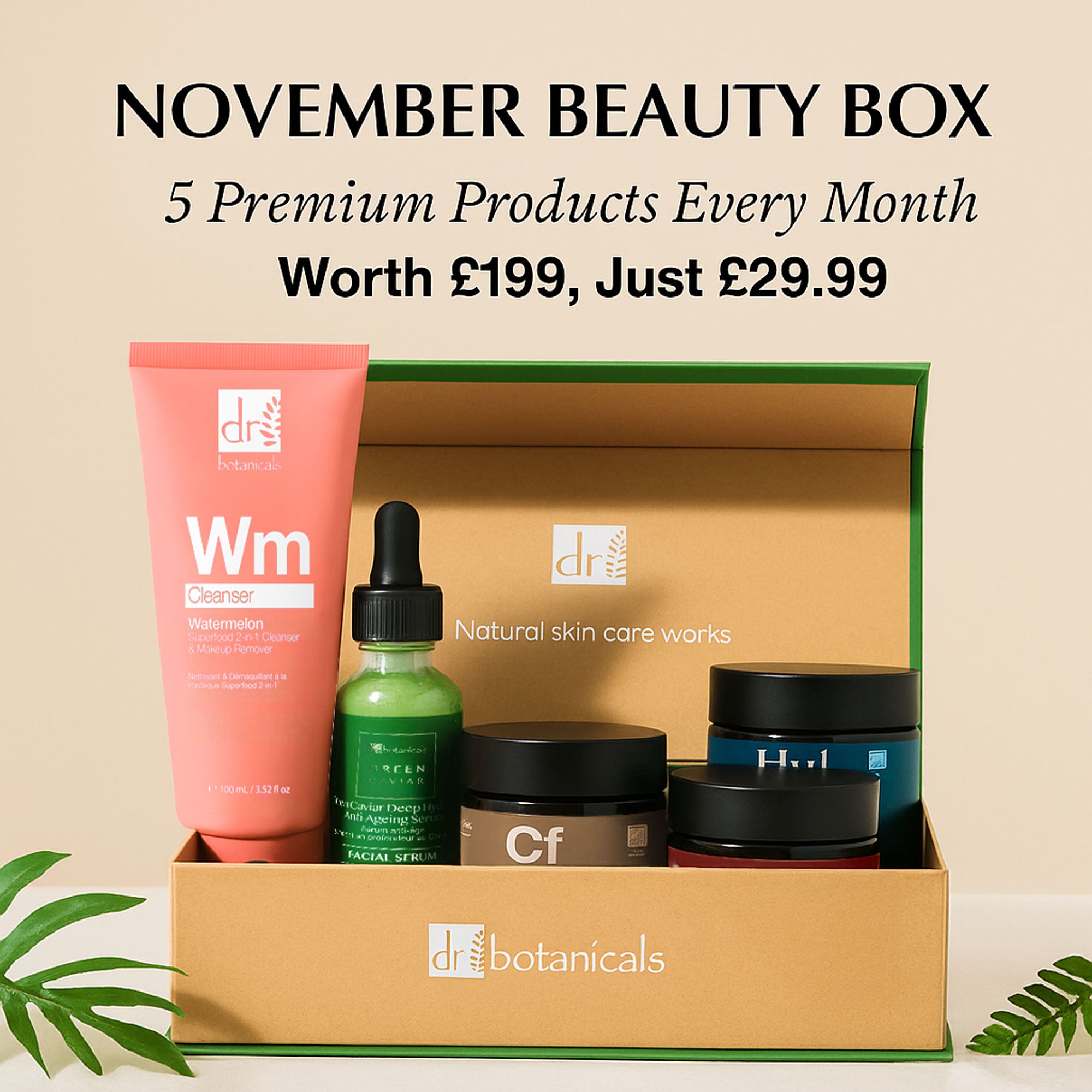Dr Botanicals Beauty Box - EU December Edition