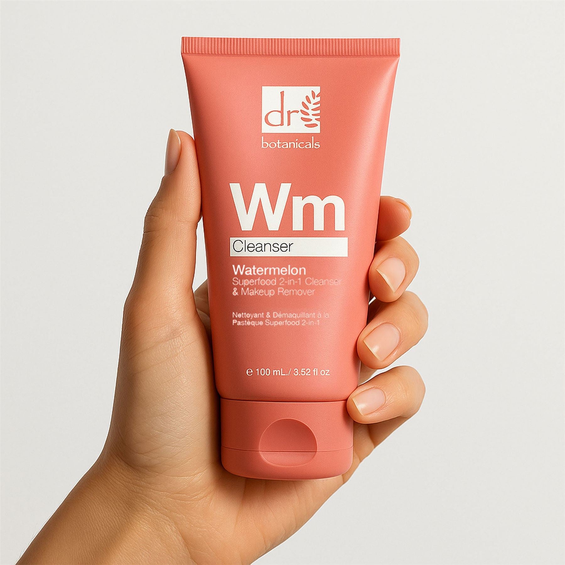 Watermelon 2-in-1 Cleanser & Makeup Remover with Glycolic Acid, Salicylic Acid and Lactic Acid 100ml Duo Set