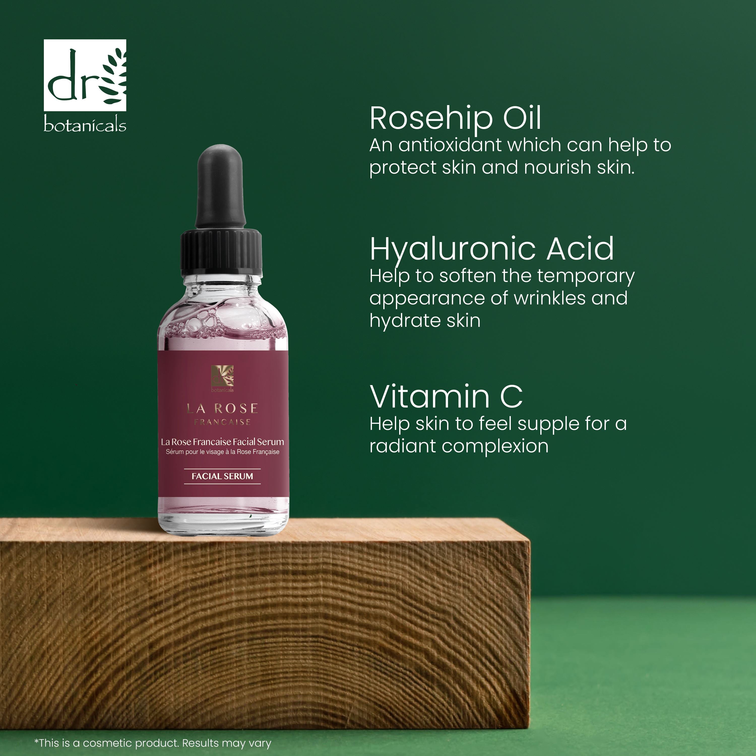 DB La Rose Française - Day Moisturiser, Night Moisturiser and Facial Serum