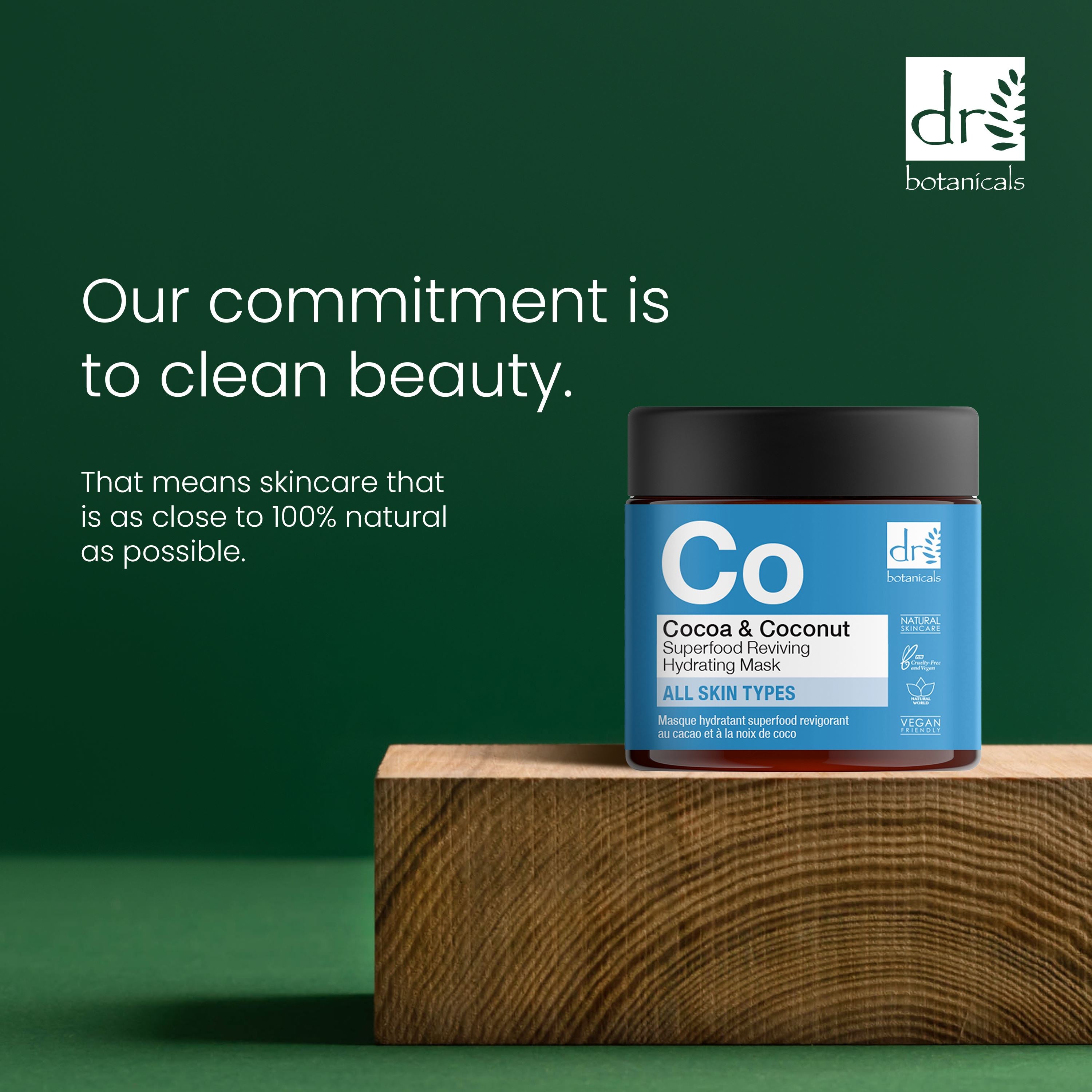 Mascarilla Hidratante Revitalizadora Superalimento Cacao y Coco 60ml