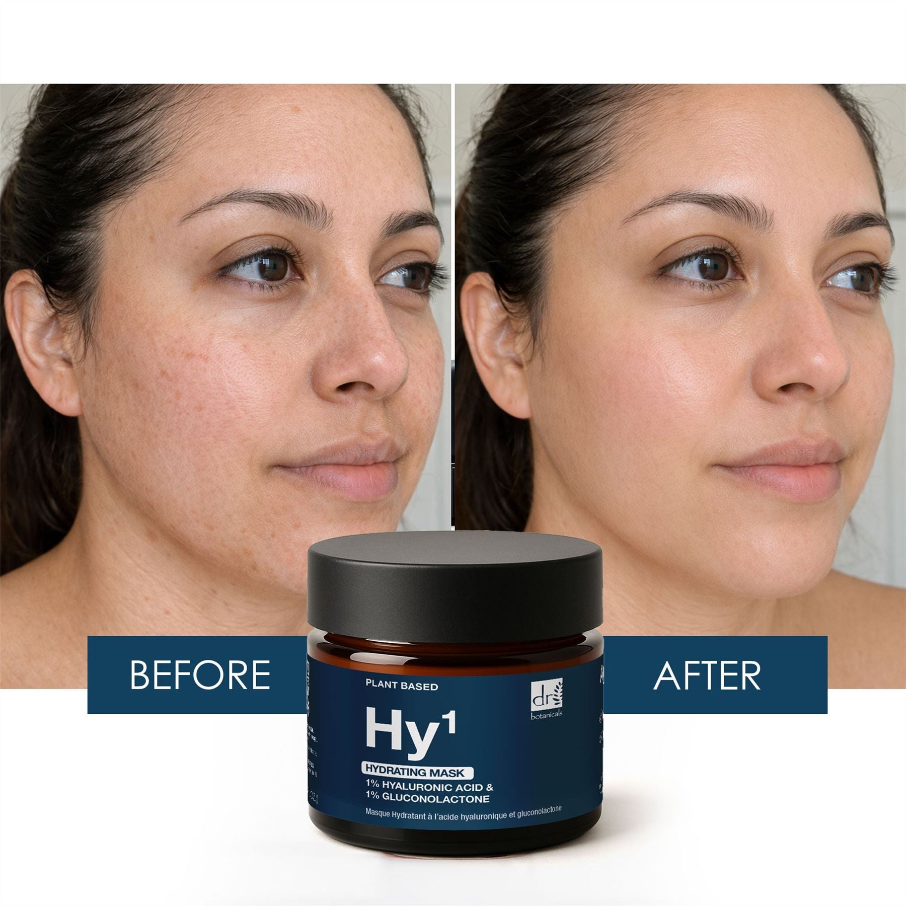 Dr Botanicals Hydrating Mask 1% Hyaluronic Acid & 1% Gluconolactone 60ml