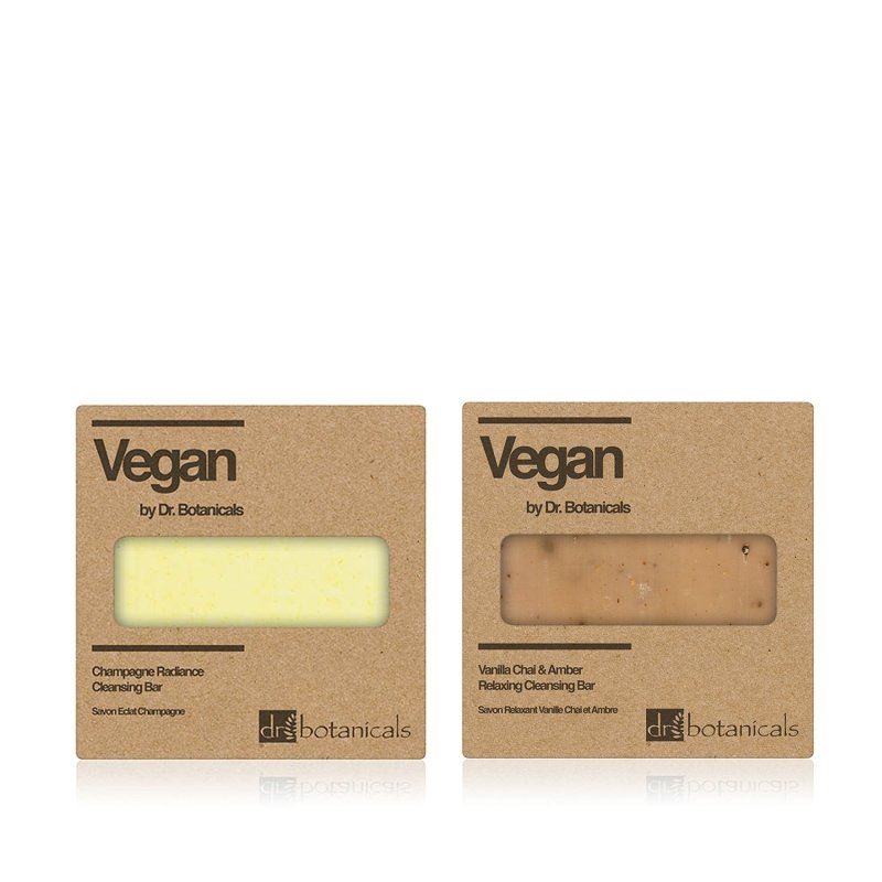 Vanilla Chai & Amber Relaxing Cleansing Bar + Champagne Radiance Cleansing Bar