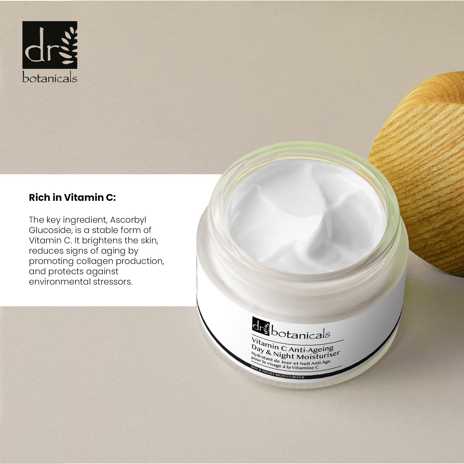 Kit sérum et crème hydratante anti-âge à la vitamine C pour le visage
