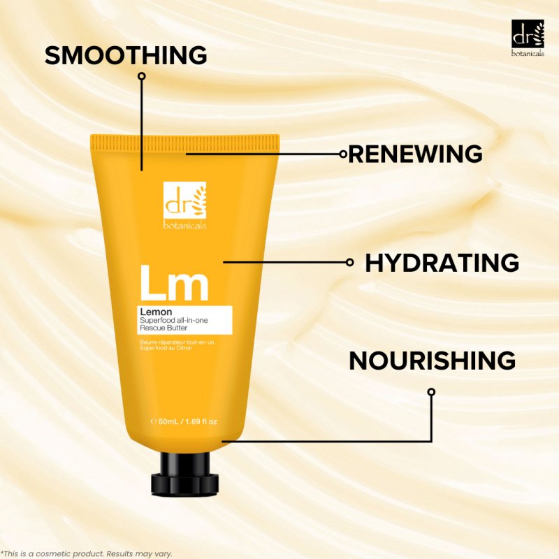 Lemon Superfood all - in - one Rescue Butter x2 - Dr Botanicals