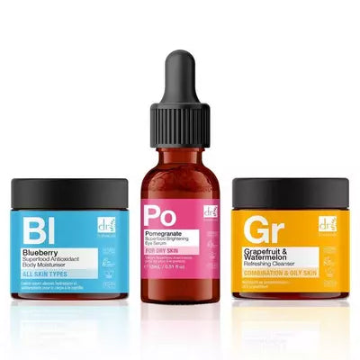 Kit hydratant au pamplemousse, à la grenade et à la myrtille