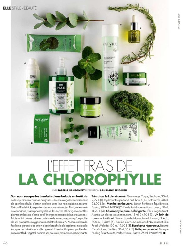 ELLE FRANCE: MARCH 2019 - Dr Botanicals