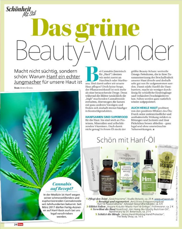 TINA MAG: Jan 2019 - Dr Botanicals