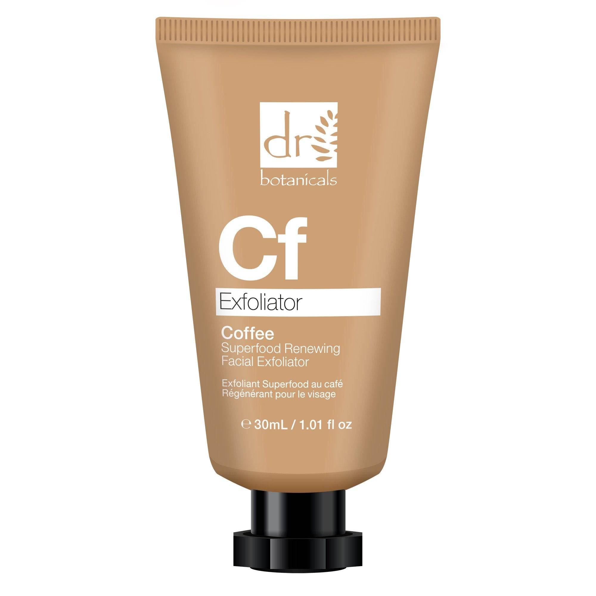 Kit de démarrage exfoliant au café et nettoyant aux superaliments au pamplemousse