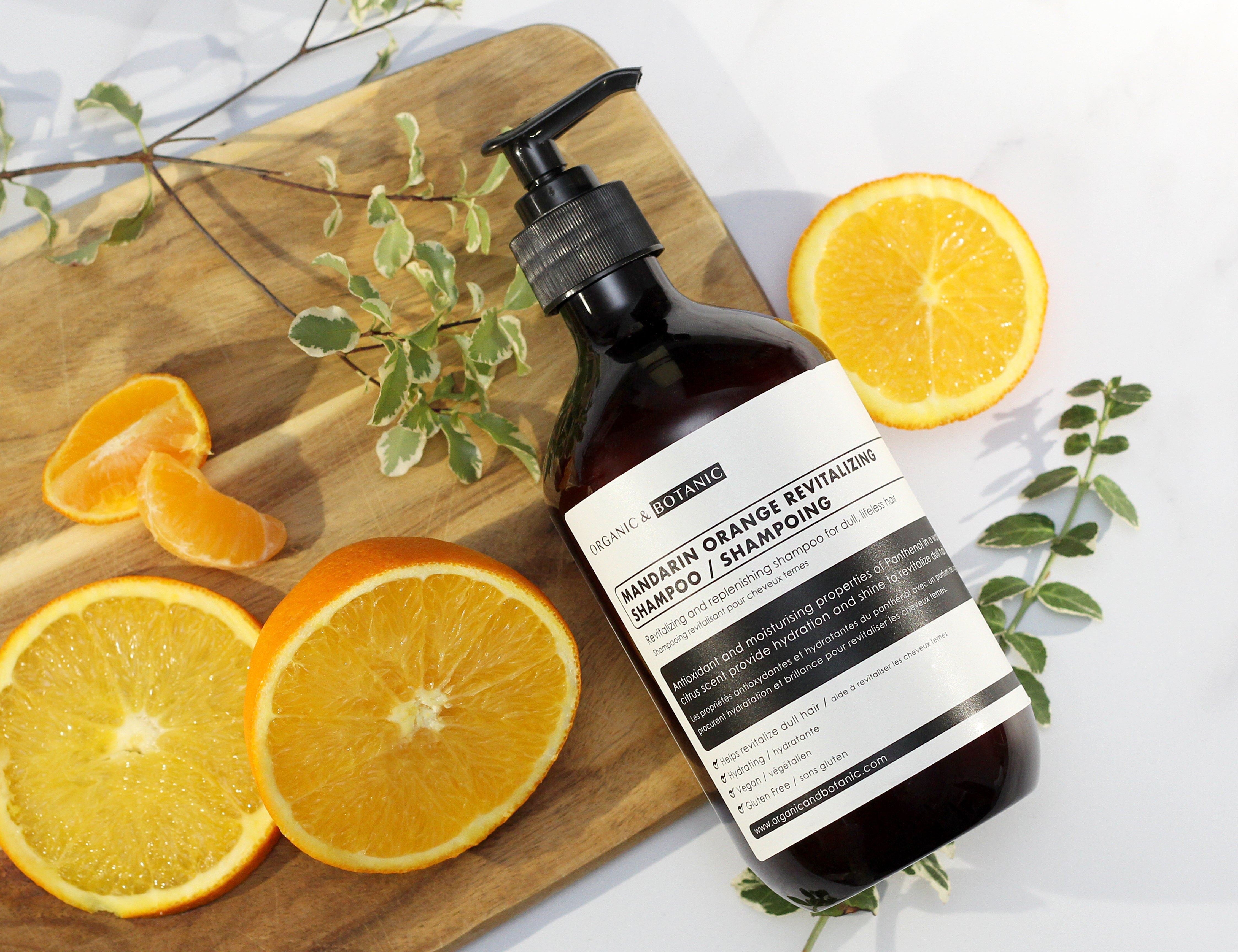 Shampoing revitalisant à la mandarine 500 ml