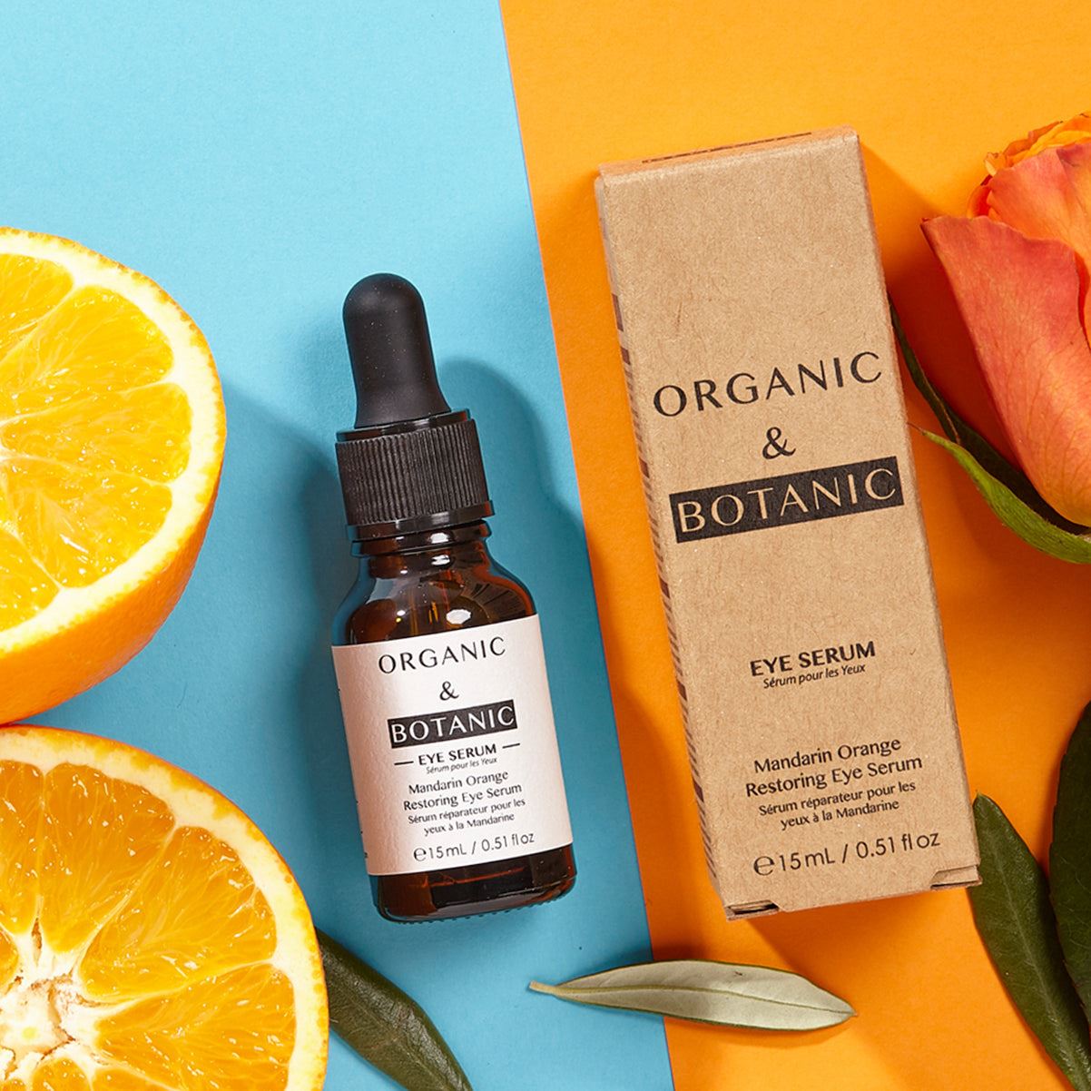Sérum réparateur pour les yeux à la mandarine 15 ml