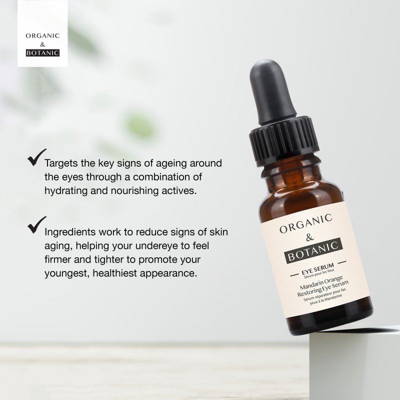 Sérum Contorno de Ojos Restaurador de Mandarina 15ml