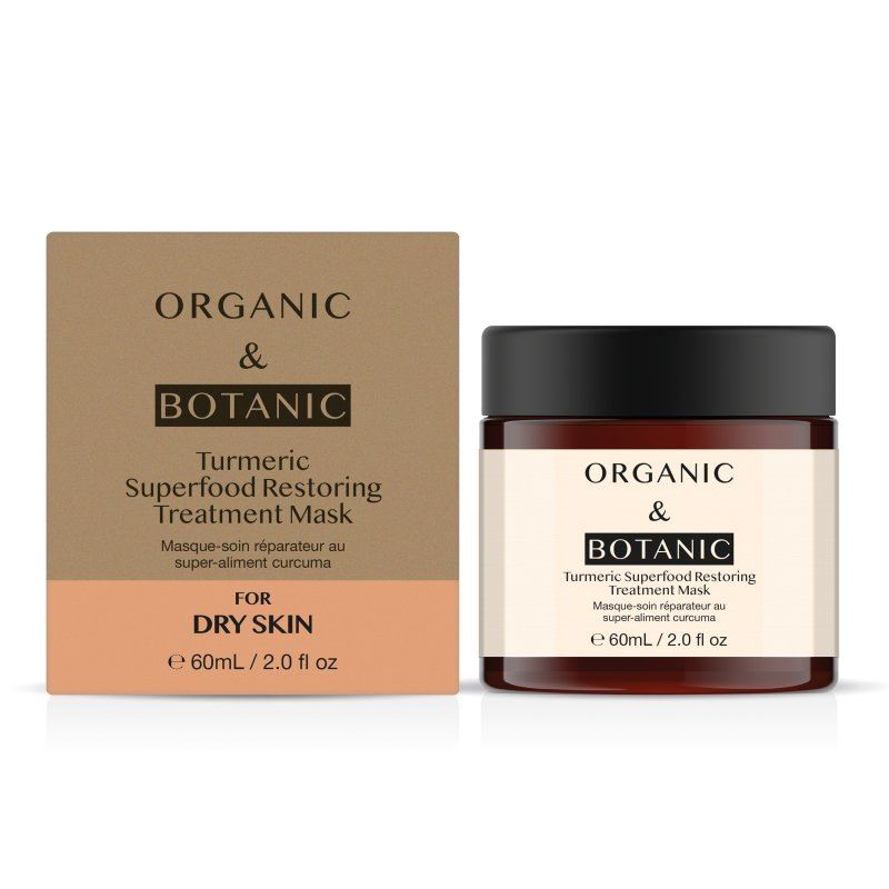 Masque de traitement réparateur aux superaliments au curcuma 60 ml 