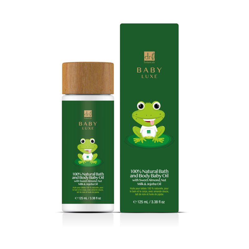 Baby Lux Shampoo and Bath Gel, Body Oil and Milk