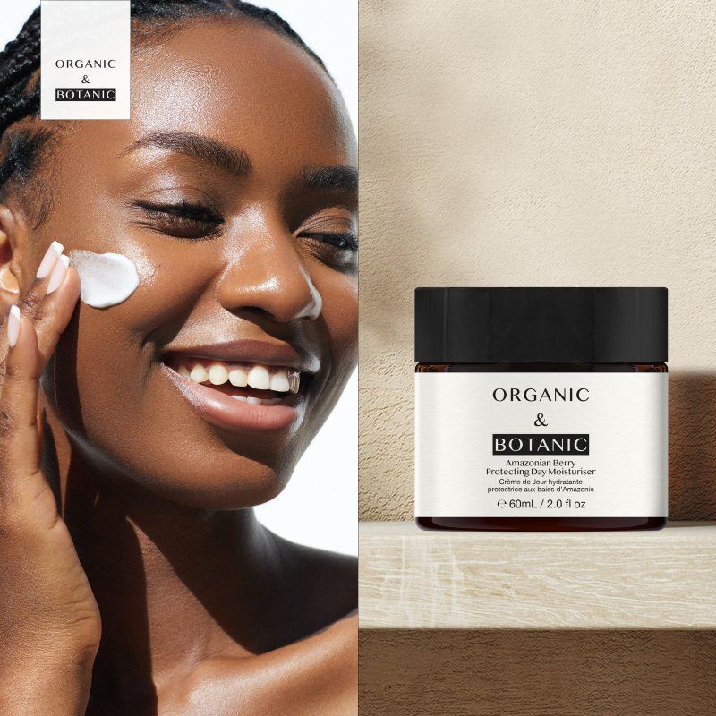 Crème hydratante de jour aux baies d'Amazonie avec vitamine C et extraits de plantes - 60 ml - Hydratation légère, protection antioxydante et éclaircissement pour une peau radieuse