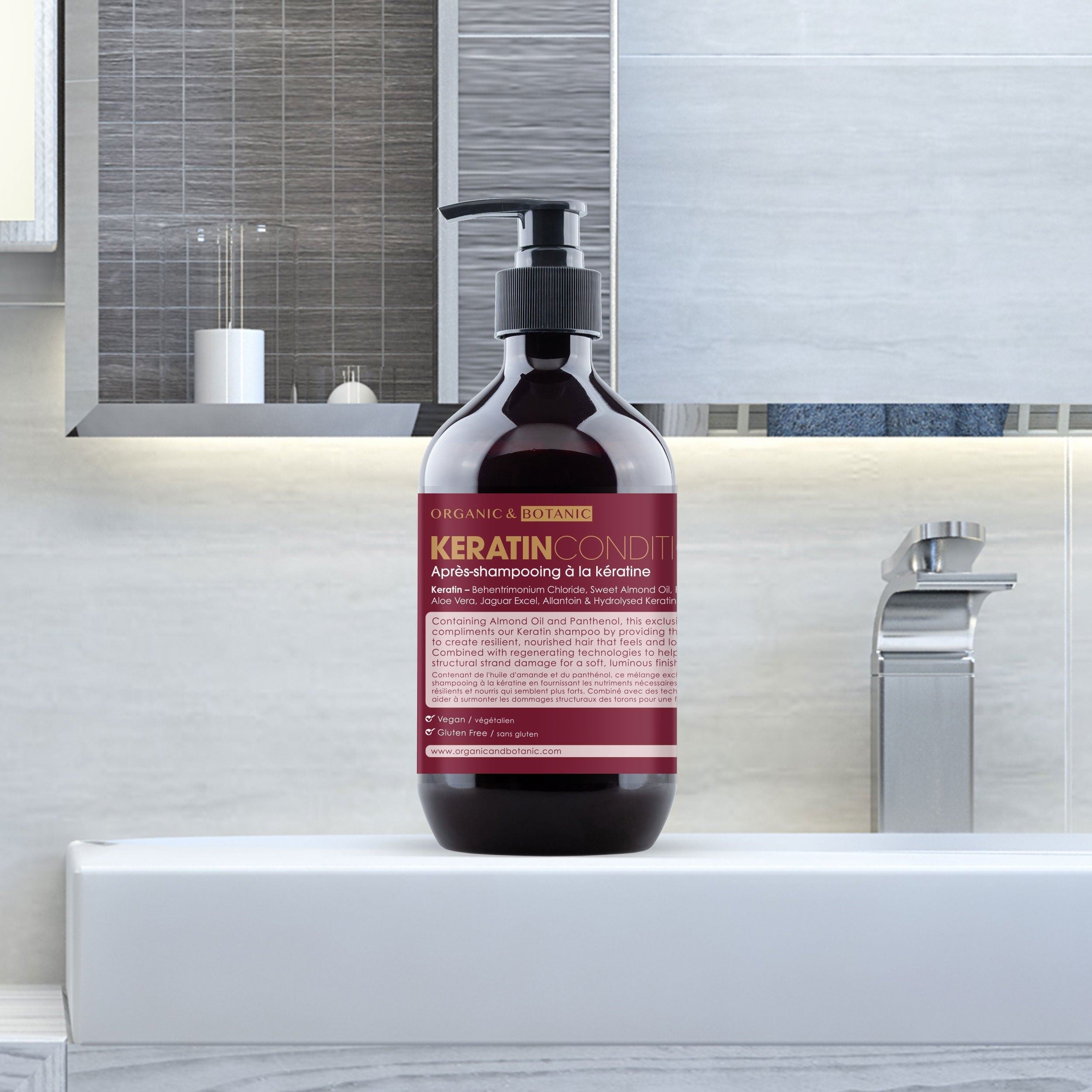 Après-shampoing à la kératine 500 ml